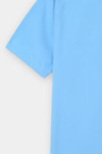 Classic Sky Blue V-Neck Scrub Set for Men - Image 2