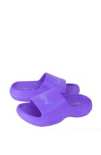 Purple Cushioned Slide Sandals
