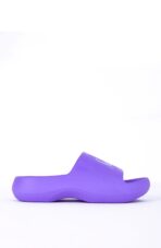 Purple Cushioned Slide Sandals - Image 2